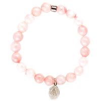 Live Light Rose Quartz Bracelet